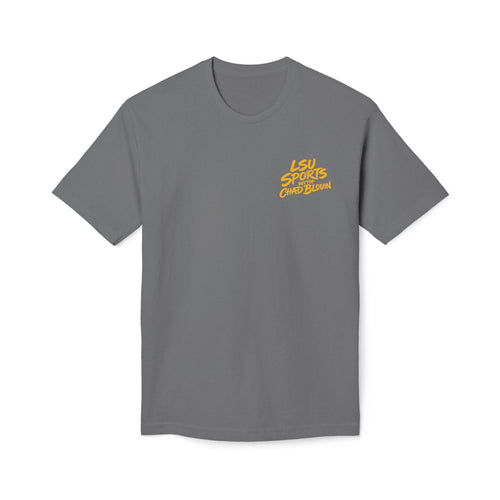 Copy of My View of the World LSU Inspired Shirt | Purple & Gold Tiger Eye Graphic Tee | Louisiana Football Fan Shirt | Game Day Back Print