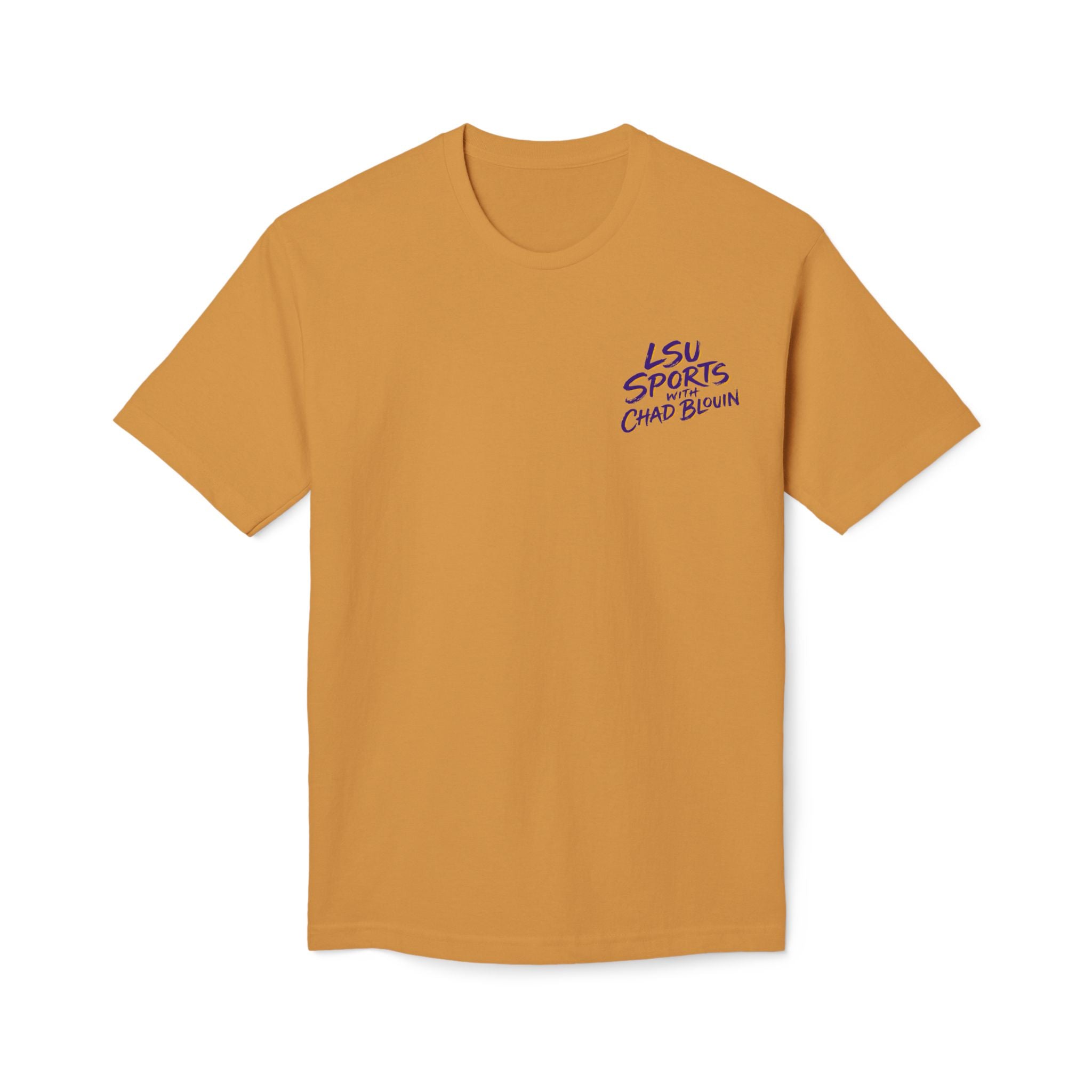 Copy of My View of the World LSU Inspired Shirt | Purple & Gold Tiger Eye Graphic Tee | Louisiana Football Fan Shirt | Game Day Back Print