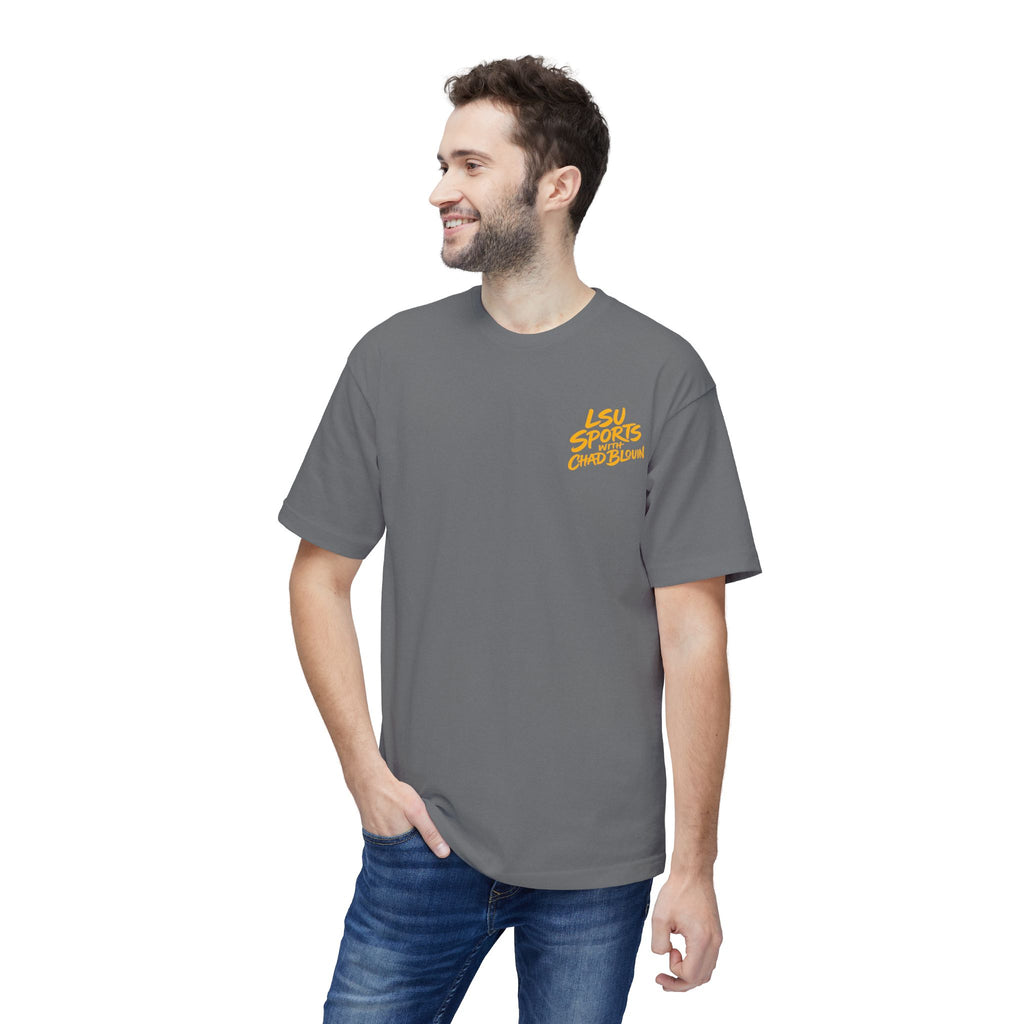 Copy of My View of the World LSU Inspired Shirt | Purple & Gold Tiger Eye Graphic Tee | Louisiana Football Fan Shirt | Game Day Back Print