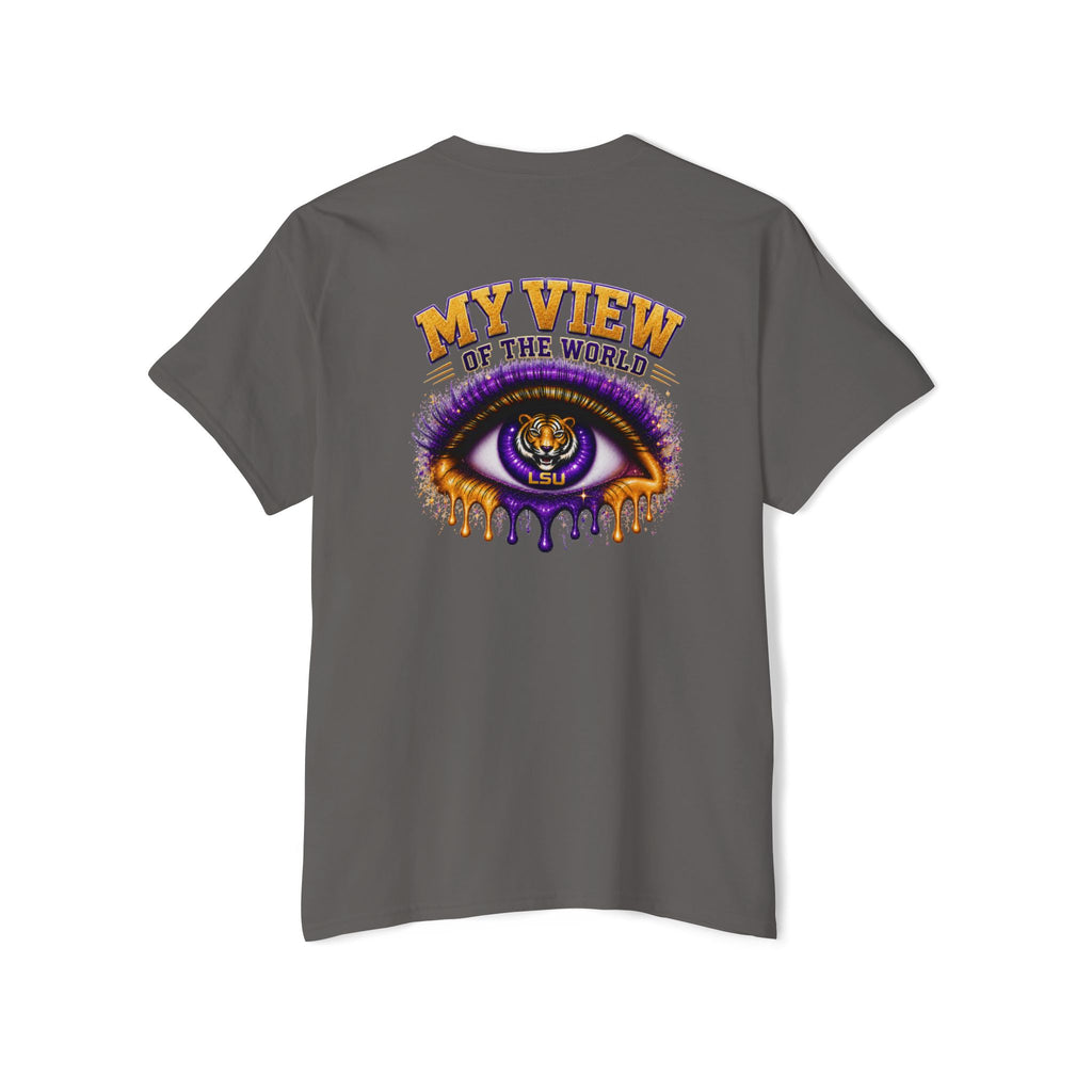 Pocket Graphic Tee — Small Yellow Lion Pocket Print