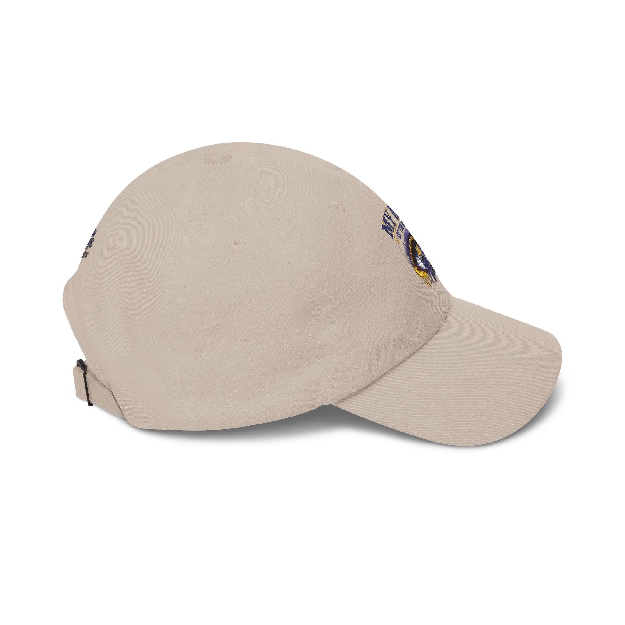 Dad Cap — "My View of the World" Embroidered Eye Dad Hat